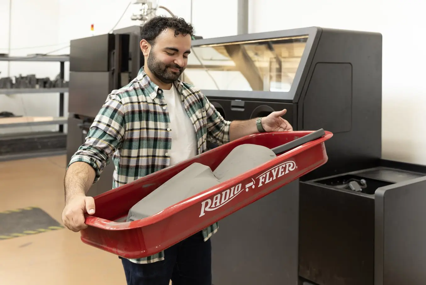 Radio Flyer prototype with Formlabs Fuse X1 — 4