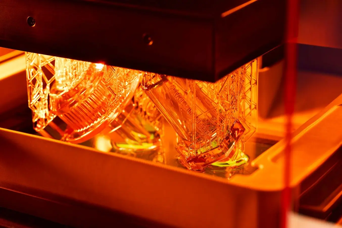 SLA resin model detail