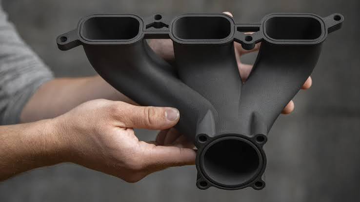 Nylon 12 SLS exhaust plug